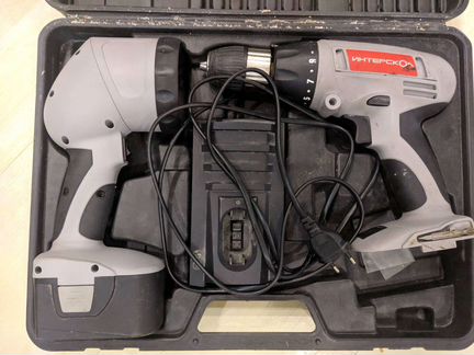 Шуруповёрт с фонарем