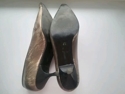 Туфли женские, нат.кожа, р-р 41,б/у