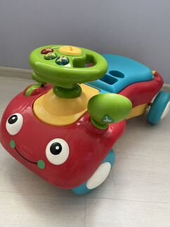 Машинка-каталка 2в1 ELC