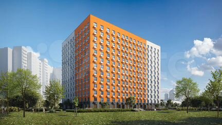 1-к апартаменты, 36.3 м², 3/15 эт.
