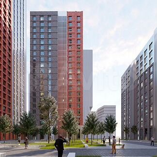 1-к квартира, 43.4 м², 49/52 эт.