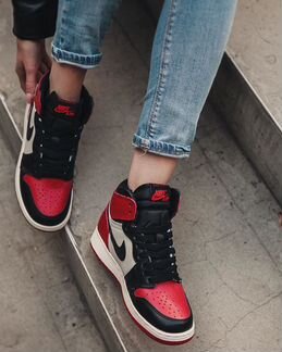 Nike Air Jordan красные