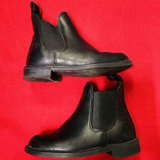 Ботинки кожаные для малыша для верховой езды