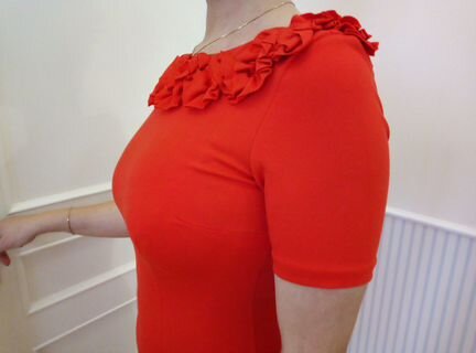 Платье 42-44 плотный трикотаж