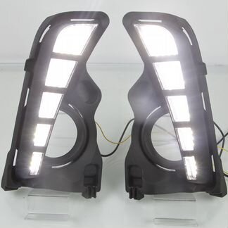 Дхо ходовые огни Тойота Хайлендер 3 2016-19 мод-1