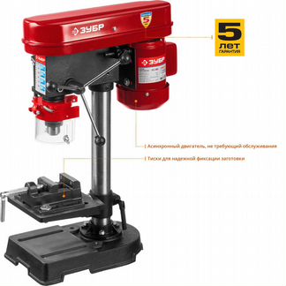 Сверлильный станок, зубр зсс-350, 350Вт новый