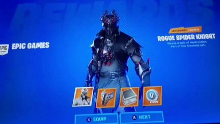 Rogue Spider Knight (Арахнид), код в Fortnite