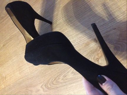 Туфли 38 размер замша