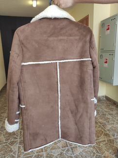 Мужская дублёнка Zara размер M-L 48-50