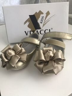 Туфли для девочки золотые Vitacci 21 р