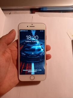 Телефон iPhone7 256gb red