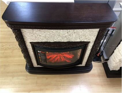 Электрокамин с пультом