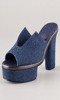 Acne Сабо Audrey Platform Slides