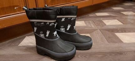 Сапоги резиновые утеплённые