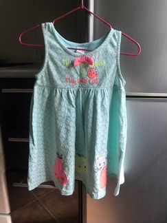 Платья для девочки пакетом р. 12-24 мес