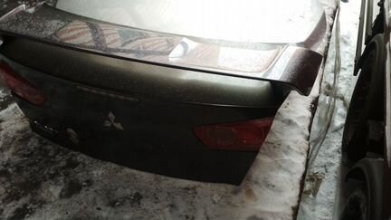 Крышка багажника митсубиси лансер10,lancer x 10г