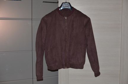 Новая коричневая ветровка легкая