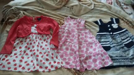 Пакет вещей девочка рост 86