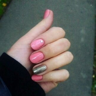 Маникюр с покрытием гель-лак/дизайн