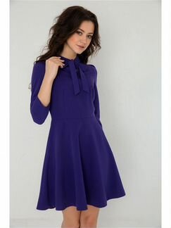 Welldress Новое платье с бантом 46