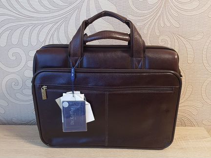 Кожаный мужской портфель Dr. Koffer