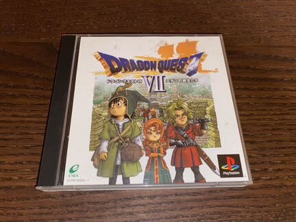 Игра Dragon Quest VII для PlayStation PS1 Japan