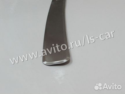 Накладка бампера Шкода Октавия 2 А5 хром