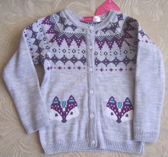 Кардиган детский для девочки р.104
