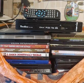 DVD Плеер с видеодисками