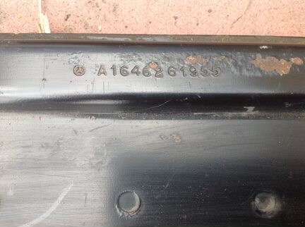 Нижняя планка кронштейн Мерседес GL164