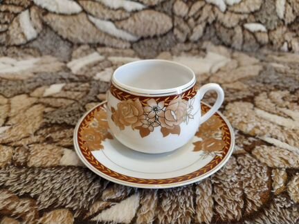 Фарфоровый кофейный сервиз
