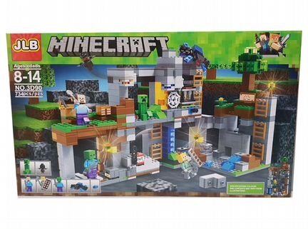 Майнкрафт Конструктор 734 Детали