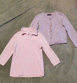 Школьная форма пакетом. Блузки, платья р-р 116-122