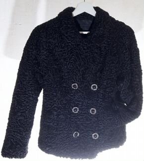 Каракулевый полушубок,размер 46