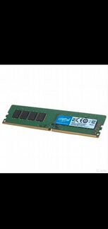 Модуль памяти dimm DDR4 8192Mb, 2400Mhz, Crucial E