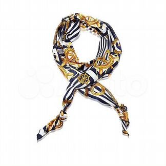 Шарф с модным морским принтом