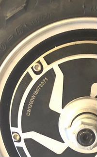 Колесо для электросамоката 1200 W