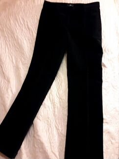 Новые бархатные брюки, размер 44-46