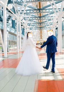 Свадебное платье трансформер