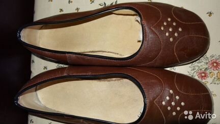 Тапки кожа и ткань, шлёпанцы, туфли, лапти р.36-38