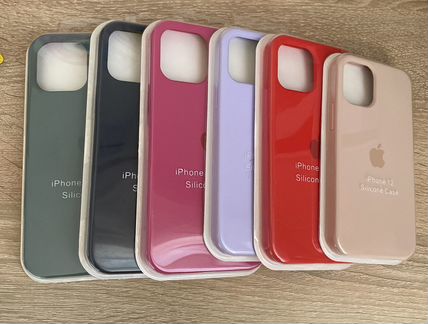 Чехол-накладка Silicone case.iPhone 12,12pro