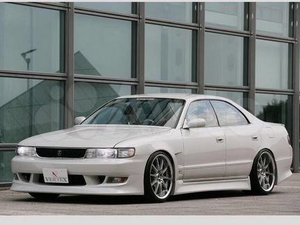 Toyota Chaser JZX90 Бампер передний Vertex