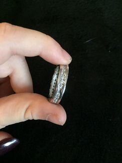 Серебряное кольцо размер 16,5 bvlgari