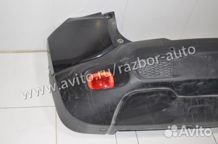 Бампер задний под парктроники Jeep Renegade 2014+