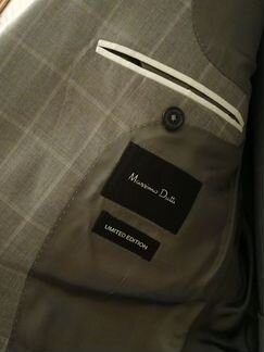 Мужской костюм тройка Massimo Dutti