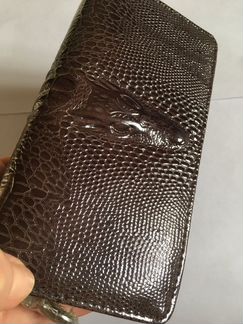 Кошелек новый (под кожу крокодила)