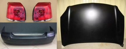 Оптика кузовные запчасти Тойота Авенсис 2003-2007