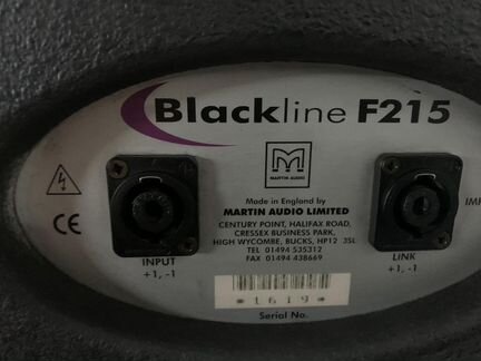Акустическая система Martin audio F215