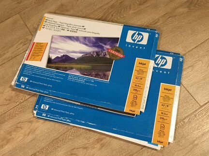 Фотобумага HP A3+, глянцевая + разные другие
