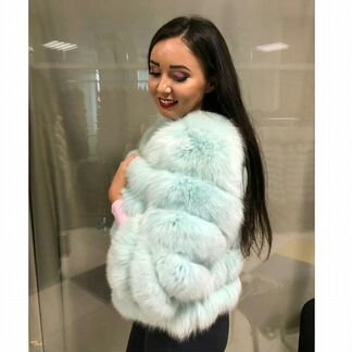 Шуба из песца